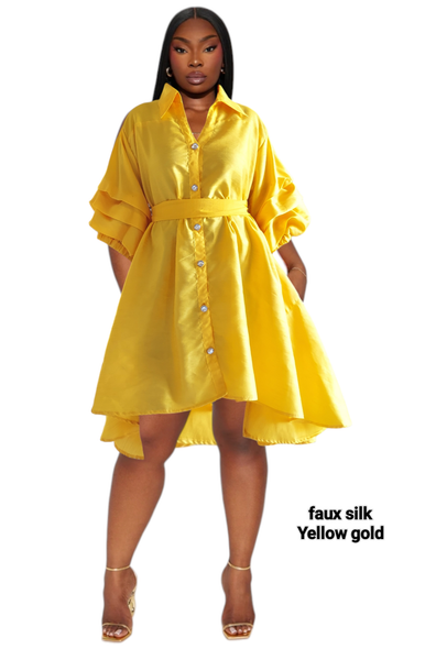 yellow long sleeve swing dress Lovskoo Womens Summer Spring Sweetheart Neck Ruffle Elegant Long Sleeve Mini Short Swing Skater Dresses Yellow L, Women's, Size: Large