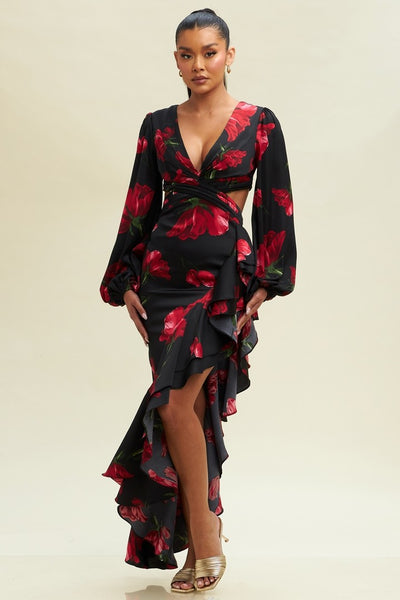 sexy floral maxi dress 2026 Sexy Halter Floral Maxi Dress