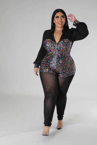 Sequins Jumpsuit (Plus) – 33 Wishes1