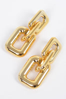 Shiny Chain Link Earrings