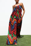 Cami Loose Fit Printed Jumpsuit