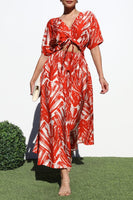 Tea Time Midi Dress With Pockets