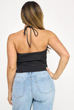 Boho Black Crochet Two -Piece Set