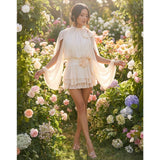 LONG SLEEVE FRONT SLIT ROMPER