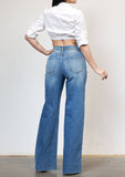 CRISS CROSS HIGH WAISTED WIDE LEG (Restock)