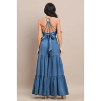 Denim O-Ring Jumpsuit