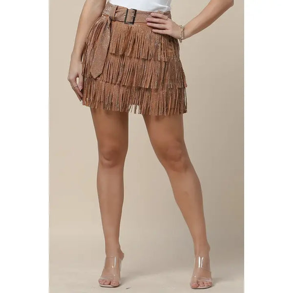 Western Fringe Shorts