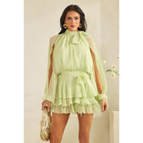LONG SLEEVE FRONT SLIT ROMPER