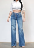 CRISS CROSS HIGH WAISTED WIDE LEG (Restock)